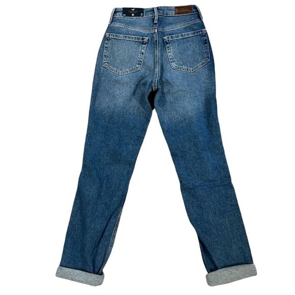 Hollister Women’s Ultra High-Rise Distressed Mom Jean Size 00R 90's - Picture 5 of 11